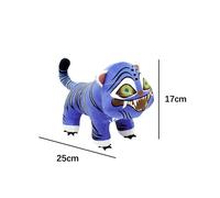(Blue) Plush Demon Hunters Toy Cute Cartoon Girl Children Companion Doll Holiday Gift