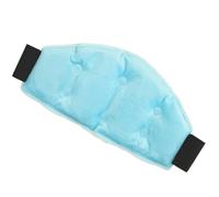 Blue Plush Neck Ice Pack with Elastic Rope and Ball Massage | Reusable Cold Compress for Neck, Soft Comfort for Long-term Wear, Helps Ease Discomfort during Daily Use