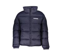 Blue Polyamide Men Jacket - male - Napapijri - Winter Jackets - Blue - XL - Jackets XL