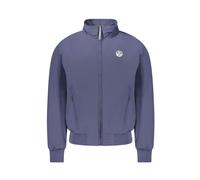 Blue Polyester Bomber Jacket with Pockets - male - North Sails - Bomber Jackets - Blue - S - Jackets S