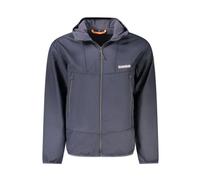 Blue Polyester Jacket & Coat - male - Napapijri - Light Jackets - Blue - 2XL - Jackets 2XL