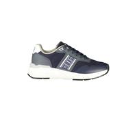 Blue Polyester Men Sneaker - male - Blauer - Sneakers - Blue - 7 UK - Shoes 7 UK
