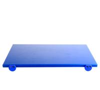 Blue Polyethylene Cutting Board With Edge 60X40X2 Cm