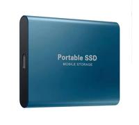 (Blue) Portable SSD 1TB External Hard Drive High-speed Mobile Solid State Drive External Storage