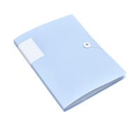 Blue Portfolio Binder with 40 Plastic Sleeves Presentation Art Folder Sheet Protectors for Documents Ideal for Artists & Students Display Book - Perfect for nizing and Showcasing Work