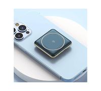 (Blue) Power Bank 10000mah Magnetic Wireless Charger Powerbank For Iphone 12 13 14 Huawei Samsung Xiaomi Mini Portable External Battery