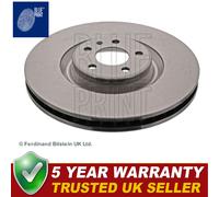 Blue Print 1x Brake Disc Fits Audi A6 2010- A7 2010-2018 A8 2009-2018