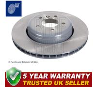 Blue Print 1x Brake Disc Fits BMW 5 Series 2002-2010 6 Series 2003-2010