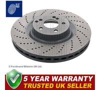 Blue Print 1x Brake Disc Fits Mercedes C-Class 2008- 4.0 5.0 5.5 6.2