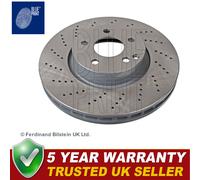 Blue Print 1x Brake Disc Fits Mercedes E-Class 2003-2016 C-Class 2007-