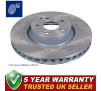 Blue Print 1x Brake Disc Fits Mercedes S-Class 2005-2013 + Other Models