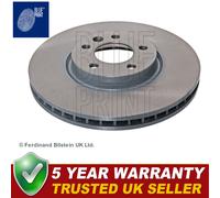Blue Print 1x Brake Disc Fits VW Transporter 2003- 2.0 TDi 7E0615301C 7E0615301F