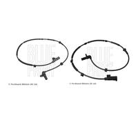 Blue Print 2 x L+R ABS Wheel Speed Sensor fits Chevrolet Spark 2010 on 1.0 1.2