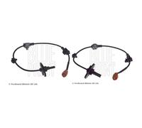 Blue Print 2 x L+R ABS Wheel Speed Sensor fits Honda Accord VII Tourer 2003-2008