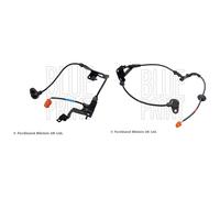 Blue Print 2 x L+R ABS Wheel Speed Sensor fits Honda Civic VII 2000-2005