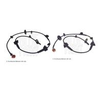 Blue Print 2 x L+R ABS Wheel Speed Sensor fits Honda Jazz II 2002-2008 1.2 1.3