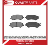 Brake Pads Set fits JEEP CHEROKEE KJ 3.7 Front 01 to 08 EKG Blue Print KV1016349