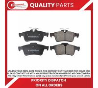 Brake Pads Set fits FORD KUGA Mk2, Mk2 TDCi Rear 2012 on Blue Print 1233679 New