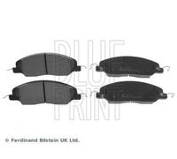 BLUE PRINT ADA104256 Brake Pad Set Front Braking System Fits Ford Mustang