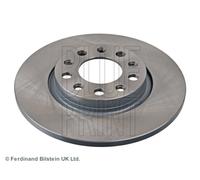 Blue Print ADA104375 Brake Disc Set (2 Brake Disc) rear, full, No. of Holes 5