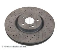 Pair of Front Brake Disc Fits Mercedes OE 1764210212 Blue Print ADBP430025
