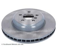 BLUE PRINT ADBP430140 Brake Disc Vented Coated Front 348mm Fits BMW 7 Series