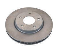 2x Brake Discs Pair Vented Front 276mm ADC443119 Blue Print Set 05105513AA New