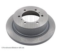 2x Brake Discs Pair Solid fits MITSUBISHI DELICA 2.5D Rear 95 to 00 4D56-TD Set