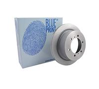 Blue Print ADC44335 Brake Disc Set (2 Brake Disc) rear, full, No. of Holes 6