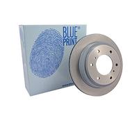 Blue Print Pair of Internally Vented Painted Brake Disc Rotor ADC44379 fits REAR