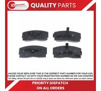 Brake pads Front Axle ADD64207 BLUE PRINT for DAIHATSU CHARADE Mk III