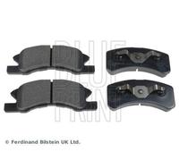 Brake Pads Set fits MITSUBISHI MIRAGE A03A 1.2 Front 2012 on Blue Print MN113093