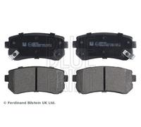 BLUE PRINT ADG04282 Brake Pad Set Rear Braking Replacement Fits Hyundai Kia