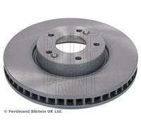 BLUE PRINT ADG043136 2x Brake Discs Front Braking System Coated Fits Hyundai Kia