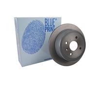 Blue Print ADG04326 Brake Disc Set (2 Brake Disc) rear, full, No. of Holes 4
