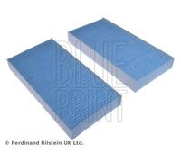 Blue Print ADH22510 Cabin Pollen Filter Set Fits Honda Civic Cr-v Fr-v