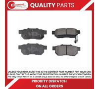 Brake pads Rear Axle ADH24286 BLUE PRINT for HONDA JAZZ III JAZZ II JAZZ IV