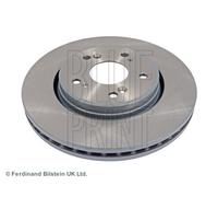2x Brake Discs Pair Vented fits HONDA CR-V Mk4 RE6 1.6D Front 2013 on 293mm Set