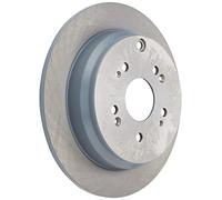 2x Brake Discs Pair Solid fits HONDA CR-V Mk4 RM4 2.4 Rear 2012 on K24Z9 302mm