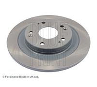 Blue Print Pair of Solid Painted Brake Disc Rotor ADH243123 fits REAR
