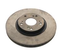 2x Brake Discs Pair Vented fits HONDA ACCORD CL7, CM1 2.0 Front 03 to 08 300mm