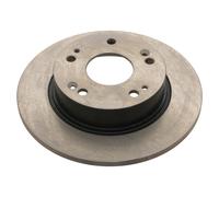 Blue Print Brake Disc Set ADH24378 - Solid Rear 260mm - 2pcs - Fits Honda Accord (42510SEAE00)
