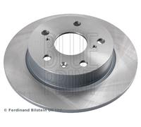 Blue Print Carbon Pair of Solid Painted Brake Disc Rotor ADK84345 fits REAR