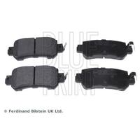 Brake Pads Set fits MAZDA CX5 2.2D Rear 12 to 14 Blue Print DAY32648Z DAY32648ZA