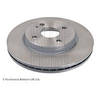 2x Brake Discs Pair Vented Front 258mm ADM543100 Blue Print Set DF7133251 New