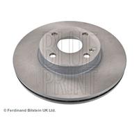 Blue Print Pair of Internally Vented Painted Brake Disc Rotor ADM54348 FRONT
