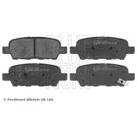 BLUE PRINT ADN142113 Brake Pad Set Rear Braking System Fits Infiniti Nissan
