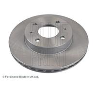 Blue Print Pair of Internally Vented Painted Brake Disc Rotor ADN14328 FRONT