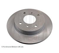 2x Brake Discs Pair Solid Rear 258mm ADN14361 Blue Print Set 432065M311 Quality