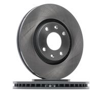 2x Brake Discs Pair Vented fits PEUGEOT Front 283mm Set Blue Print E169142 New